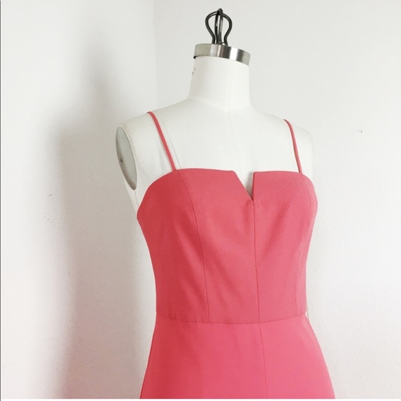 HALSTON HERITAGE NOTCH MAXI DRESS @1164 - Picture 5 of 8